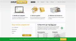 Desktop Screenshot of guldpunkten.se