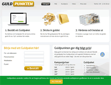Tablet Screenshot of guldpunkten.se